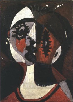 パブロ・ピカソ Painting - 顔 3 1926 年キュビスト パブロ・ピカソ